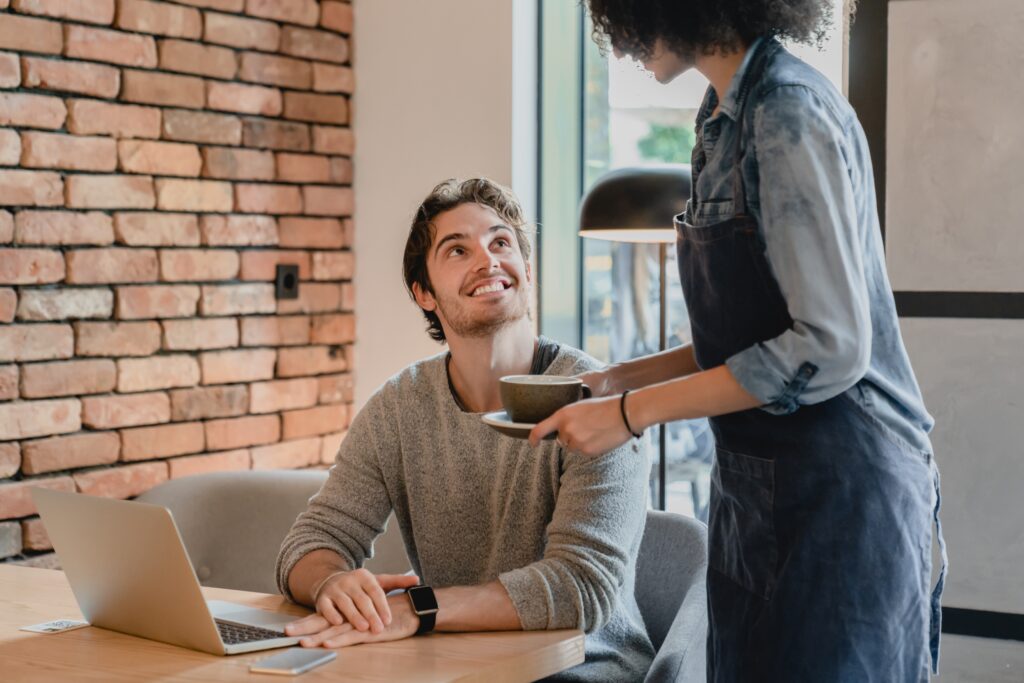 Creating a satisfactory customer experience can help build loyalty.